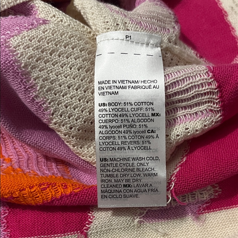 Chico's Lotus Petal Tunic Sweater Size 0 NWT - Picture 11 of 11